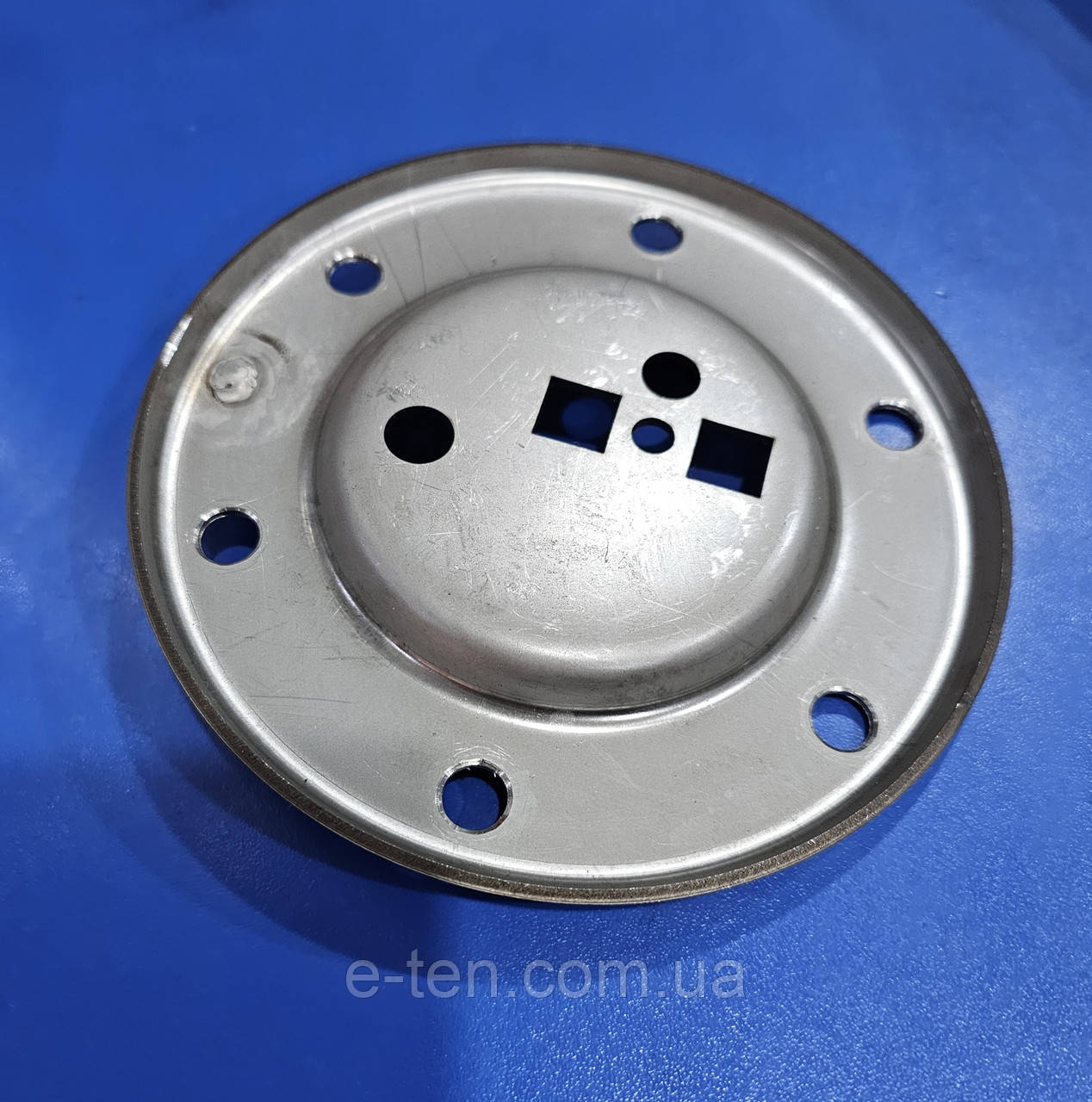 Фланець круглий (нержавійка) Ø134мм / 6 отворів до бойлера Hi-Therm, TESY 107736