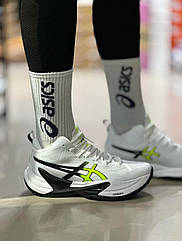 Волейбольні кросівки Asics Metarise Paris 2 White Green Асикс Париж Eur36-47 чоловічі жіночі 45