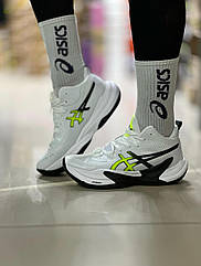 Волейбольні кросівки Asics Metarise Paris 2 White Green Асикс Париж Eur36-47 чоловічі жіночі 37.5