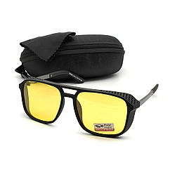 Окуляри для водіїв, жовті  Polar Eagle 8526 з бічними шторками