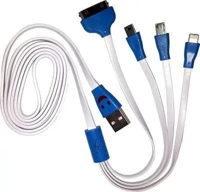 Універсальна зарядка USB Micro+Mini+iPhone4+iPhone5 (41)