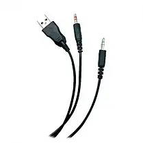 Навушники ігрові JEDEL GH230 провідні з мікро., фото 2