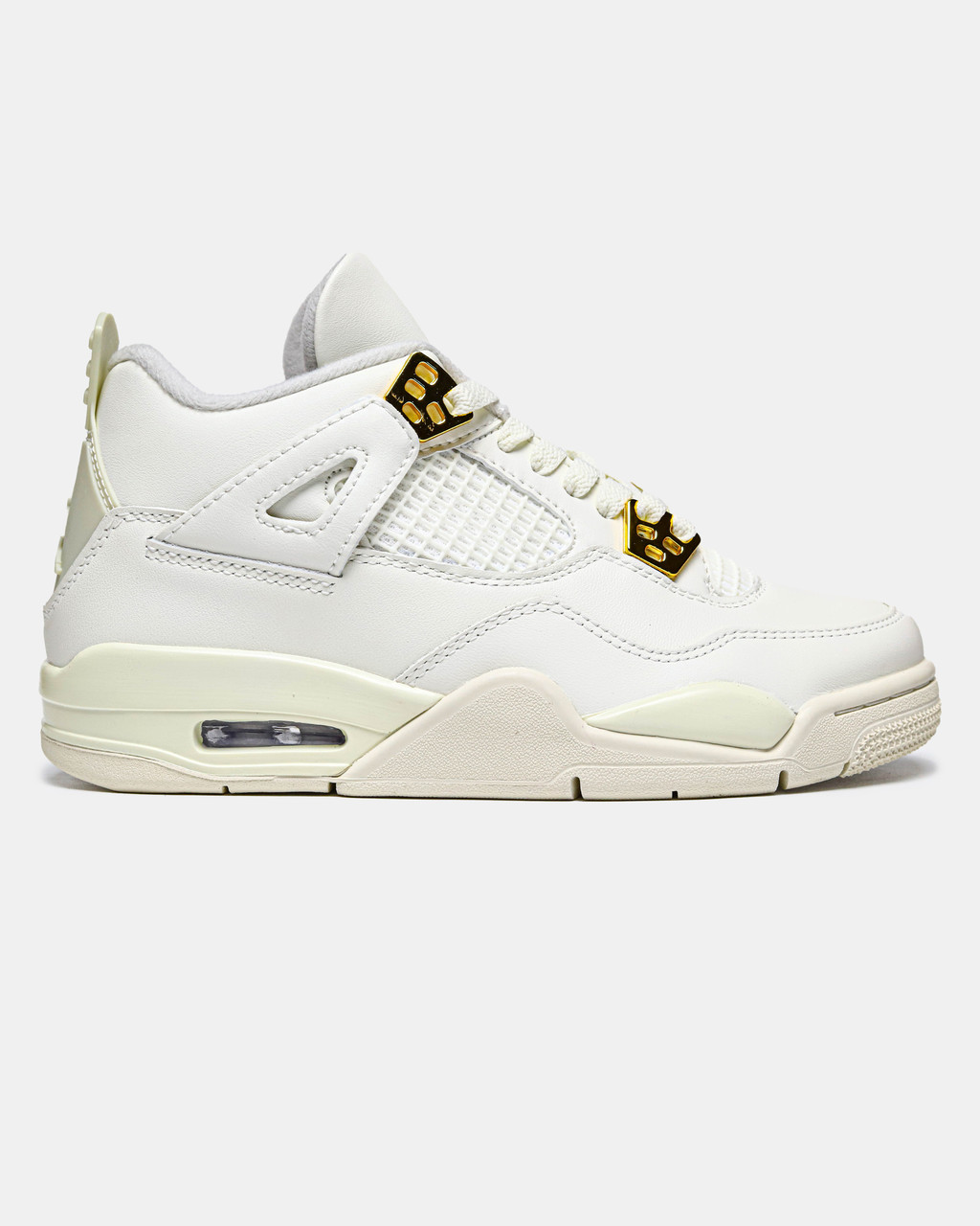 Жіночі Кросівки Air Jordan 4 Retro Metallic Gold / Аір Джордан 4 Ретро