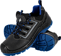 Сандалі шкіряні робочі REIS DRAGON BCTITANBLUE_S BN чорний і блакитний