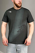 Чоловіча футболка The North Face TNF полегшена спортивна футболка Зе Норт Фейс ТНФ чорна, фото 6