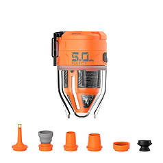 Насос-ліхтар кемпінговий Flextail Max Pump 3, помаранчевий