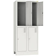 Шафа для одягу металева на подіумі ШОМ-400/2/4, фото 2