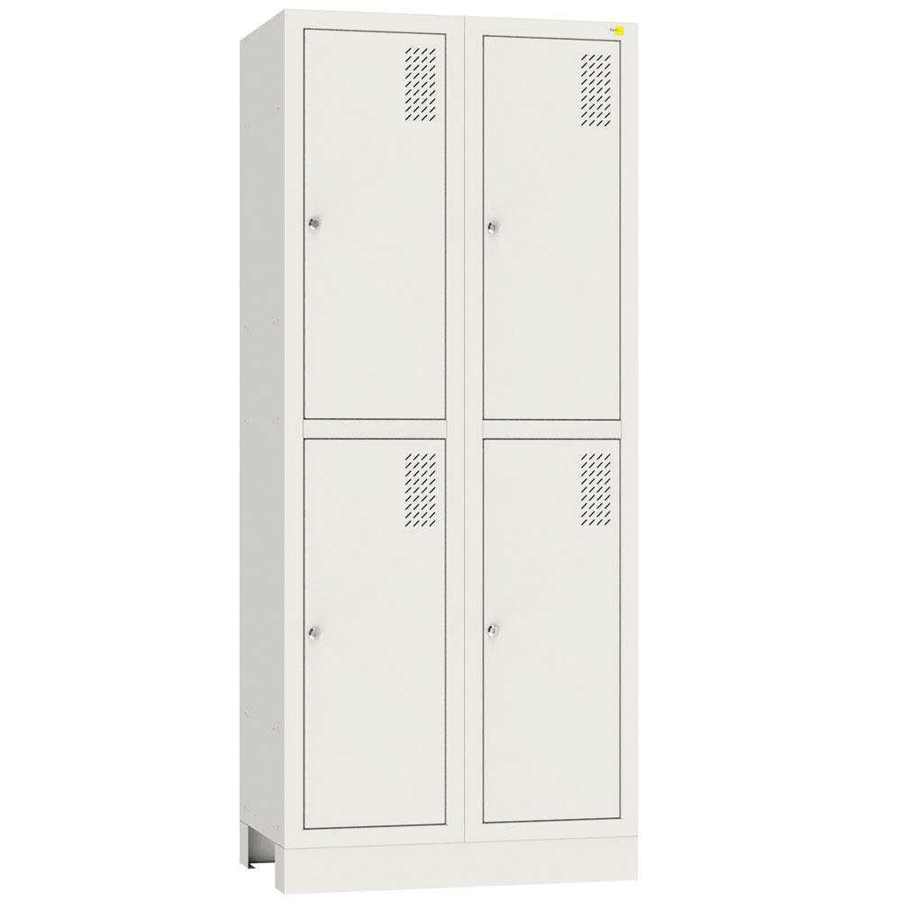 Шафа для одягу металева на подіумі ШОМ-400/2/4, фото 1