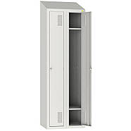 Шафа для одягу металева з дахом ШОМ-300/2, фото 2