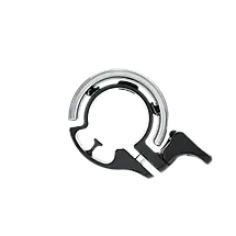 Дзвінок для велосипеда механічний велодзвінок на кермо велосипеда Knog Oi Classic Small Silver 22.2 мм, фото 3