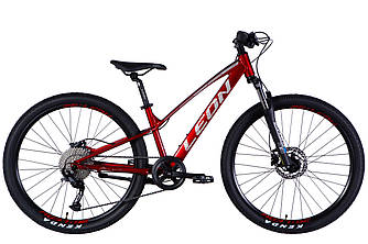 Велосипед AL 26" Leon SUPER JUNIOR ADVENT HDD рама-13" червоний 2025