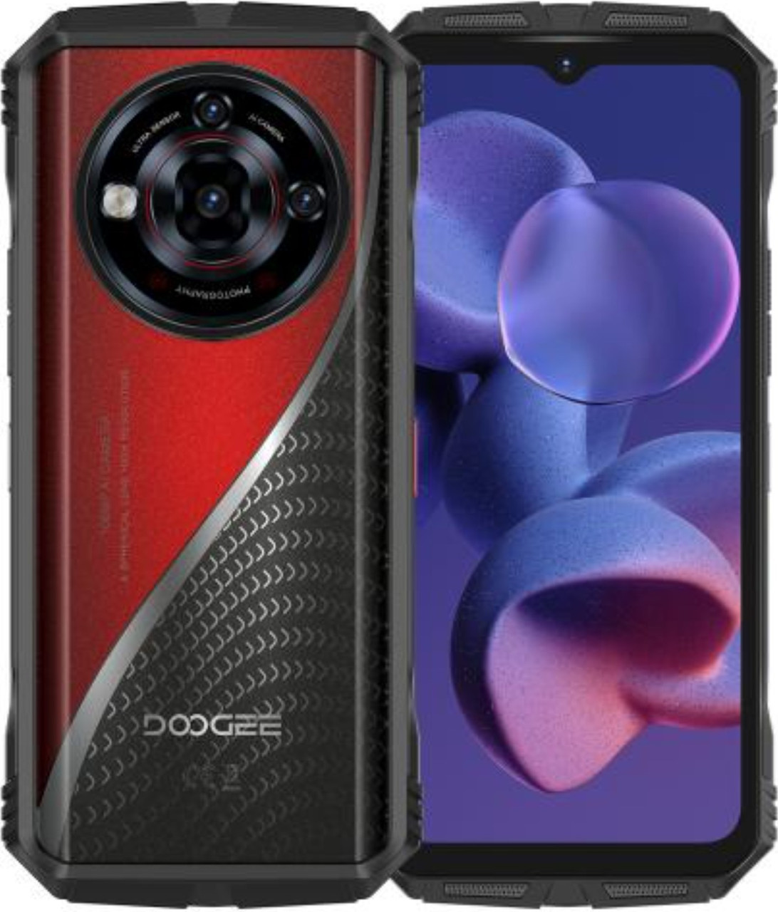Смартфон Doogee S118 Pro 8/512GB Black-Red, фото 1