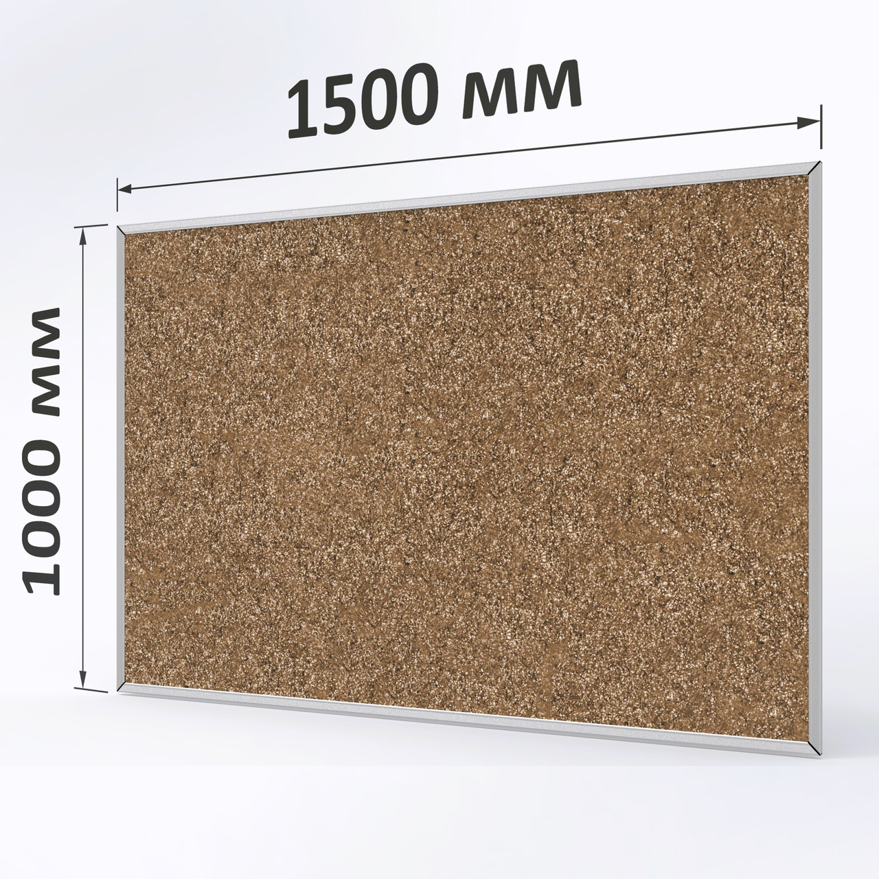 Дошка коркова 1500х1000 мм, фото 1