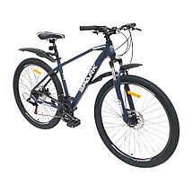 Гірський велосипед Spark 29« MTB, сталева рама 19», 21 швидкість, амортизатори, фото 6
