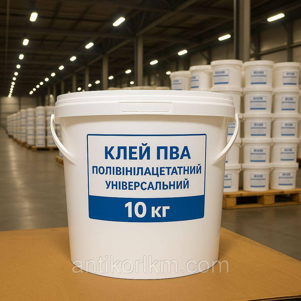Клей ПВА Універсальний, Полівінілацетатний Клей, 10 кг