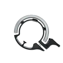 Дзвінок для велосипеда механічний велодзвінок на кермо велосипеда Knog Oi Classic Large Silver від 23.8 - 31.8мм, фото 3
