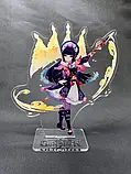 2D акрилова плоска статуя в стилі аніме дівчини , 15 см., фото 2