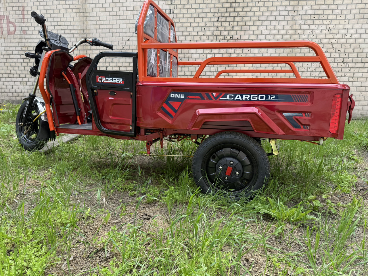 Електротрицикл вантажний Crosser CARGO 12 60V/32Ah/800W 2025