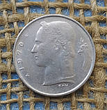 1 франк 1970 року. Бельгiя, фото 2