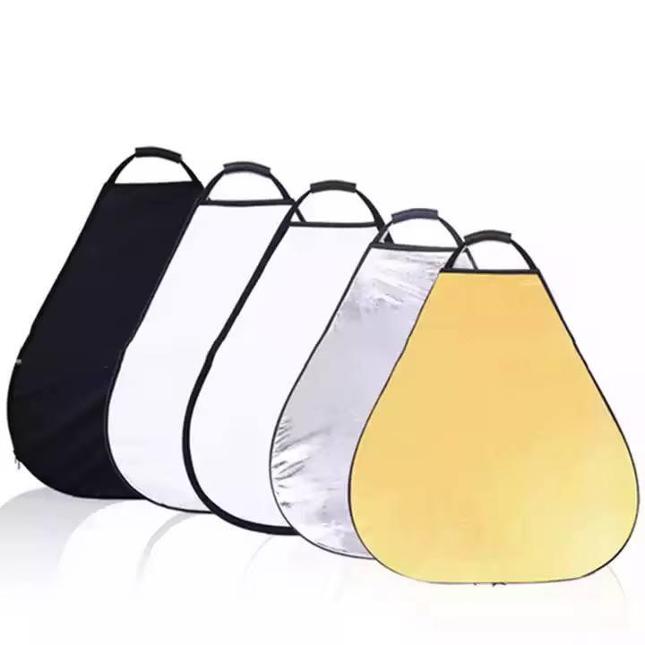 Відбивач трикутний Profi-light 5 в 1 Фото рефлектор 60 см, фото 1