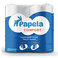 Туалетний папір Papela Comfort целюлозний тришаровий (4 рулони)