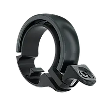 Дзвінок для велосипеда механічний велодзвінок на кермо велосипеда Knog Oi Classic Large Black від 23.8 - 31.8 мм