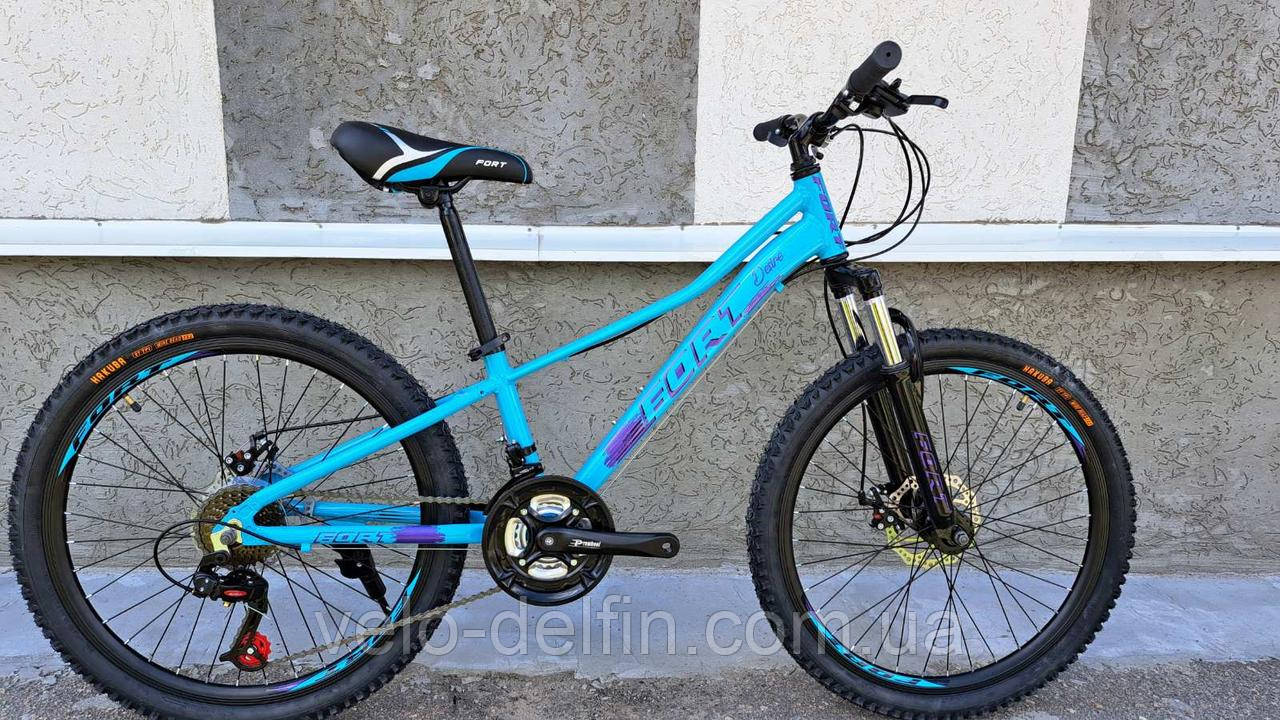 Велосипед підлітковий Fort Desire 24" MD 11 зростання orange