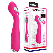 Вібратор з 12 режимами вібрації, 5 режимами електростимуляції та керуванням через додаток Pretty Love Hector Pink