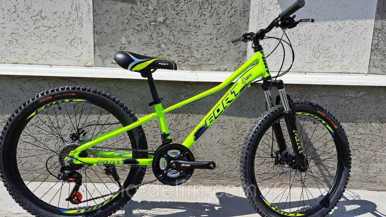 Велосипед підлітковий Fort Desire 24" MD 11 зростання orange