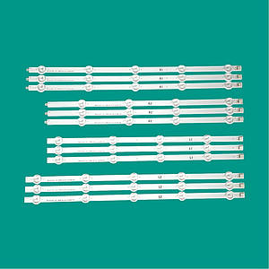 LG 47" ROW2.1 Rev 0.7 (Rev 0.01) L+R LED планки для телевізора /LG