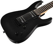 Електрогітара JACKSON JS22-7 DINKY AH SATIN BLACK, фото 5