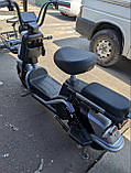 Електровелосипед двомісний Crosser CR2 600W 60V 20Ah Cірий, фото 10