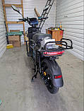 Електровелосипед Crosser Max 800 Вт 72v 20Ah Синій, фото 7