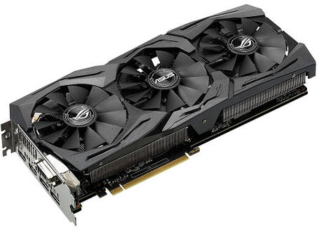Відеокарта GeForce GTX 1060 6GB Asus ROG Strix Gaming OC (ROG-STRIX-GTX1060-O6G-GAMING) Б/В, фото 1