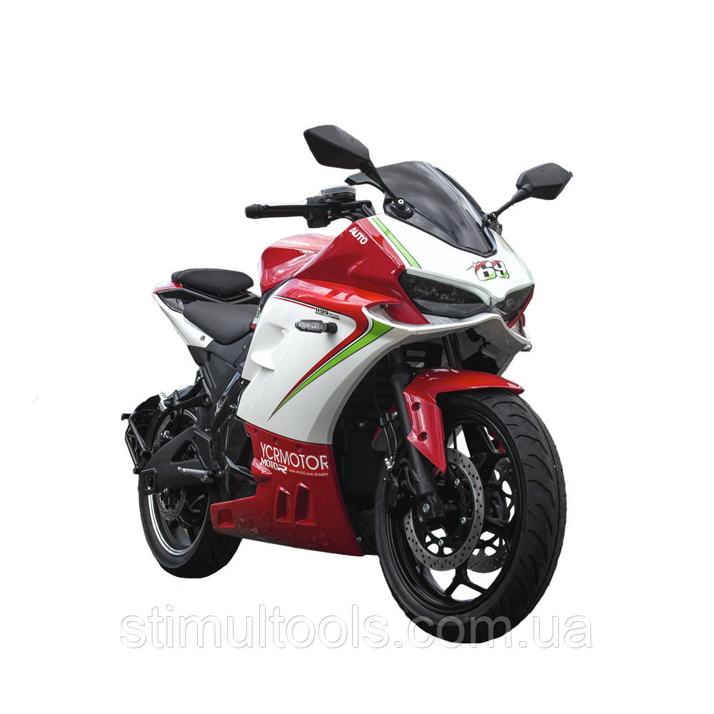 Електроскутер TV8 Wuxi Jose Electric 3000W 72V 60Ah red & white, фото 1