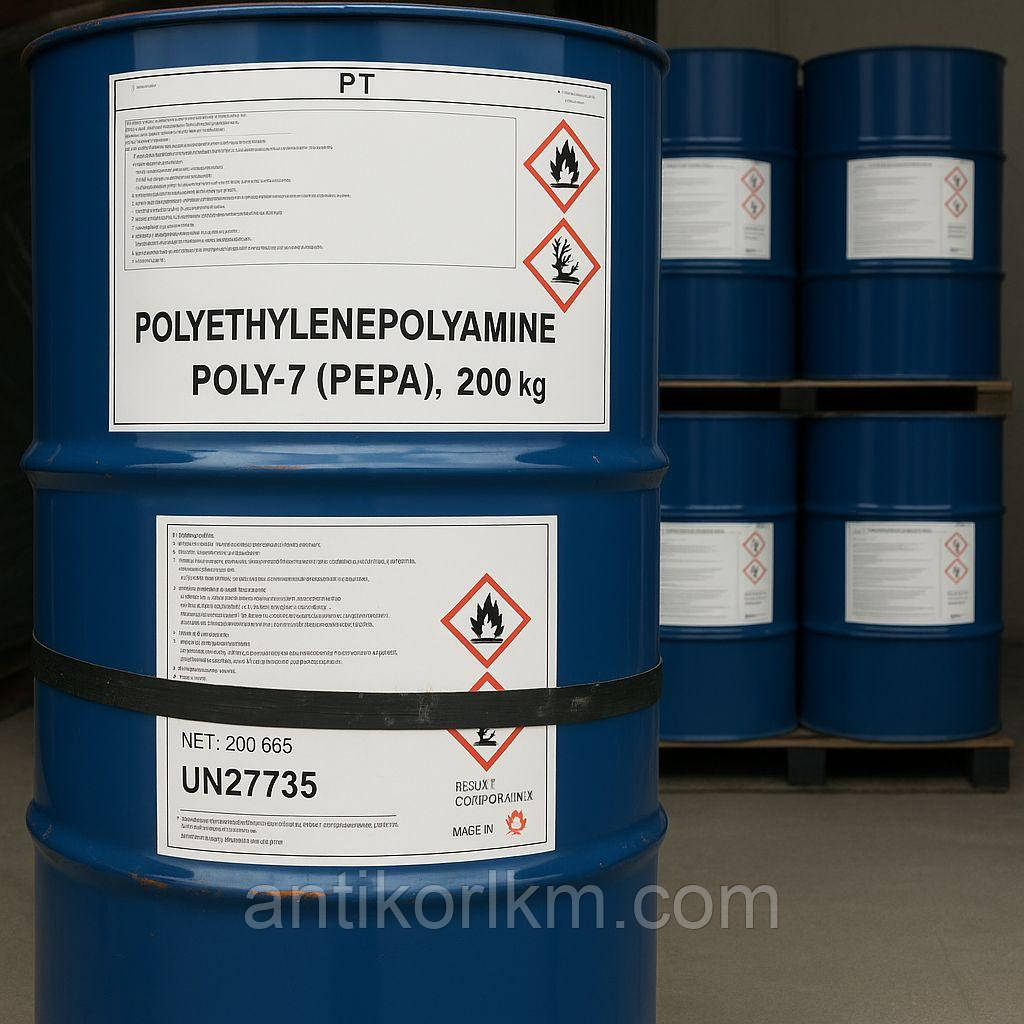Поліетиленполіамін (ПЕПА), Затверджувач ПЕПА, POLYETHYLENEPOLYAMINE POLY-7