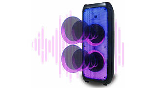 Акустична Bluetooth система MANTA SPK 5450 300 Вт + мікрофон, пульт, підсвітка