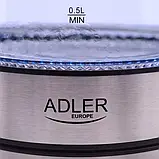 Чайник електричний Adler AD 1225 1,7 л білий, фото 7