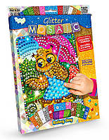 Блискуча мозаїка «Glitter Mosaic» Сова з парасолькою (БМ-03-10)