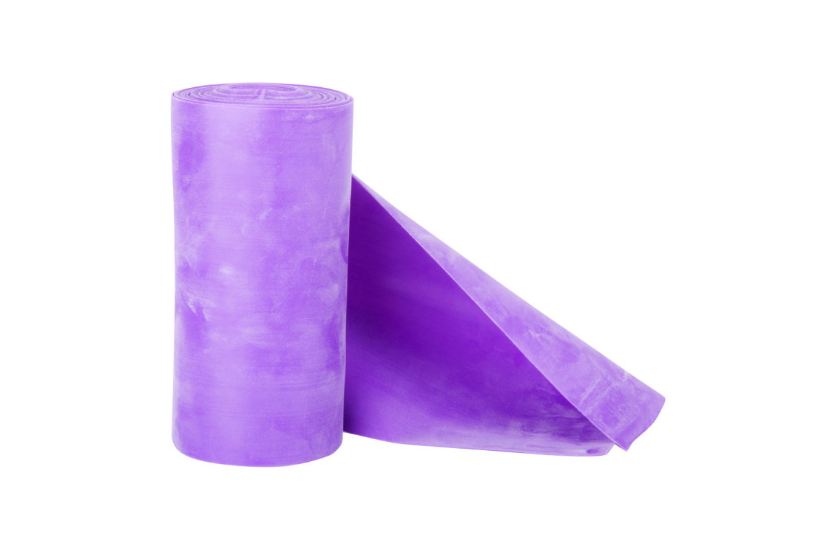 Стрічка-еспандер для вправ inSPORTline Morpo Roll 5,5 м XXX- Heavy фіолетова, фото 1