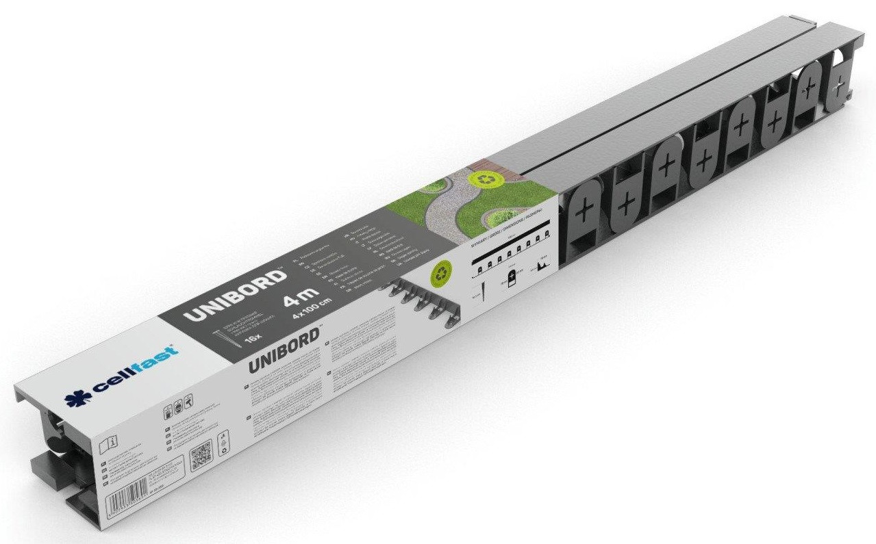 Cellfast Бордюр садовий UNIBORD, 4.5см х 4м, фото 1