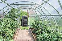 Компостер для садових відходів Prosperplast 750л EVOGREEN VARIO Чорний, фото 4