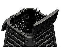 Компостер для садових відходів Prosperplast 750л EVOGREEN VARIO Чорний, фото 3