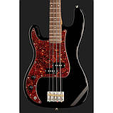 Бас-гітара Harley Benton PB-62CC LH Black, фото 4