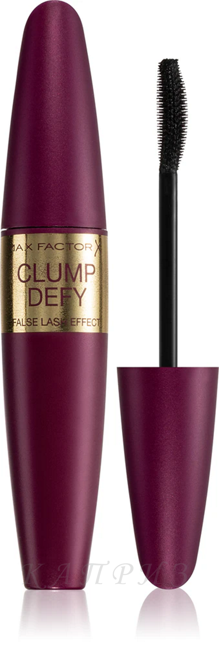Туш для вій Max Factor Clump Defy об'ємна підкручувальна чорна 13.1 мл, фото 1