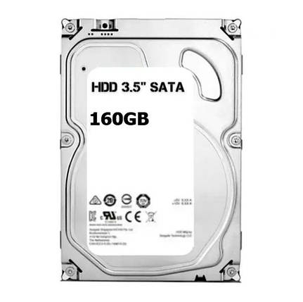 Універсальний жорсткий диск SATA HDD 3,5 дюйми, 160GB Б/В, фото 1