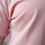 Жіноча однотонна футболка персик Туреччина, фото 8