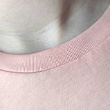 Жіноча однотонна футболка персик Туреччина, фото 9