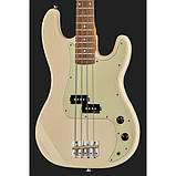 Бас-гітара Harley Benton PB-62CC Olympic White, фото 6