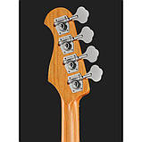 Бас-гітара Harley Benton PB-62CC Olympic White, фото 5